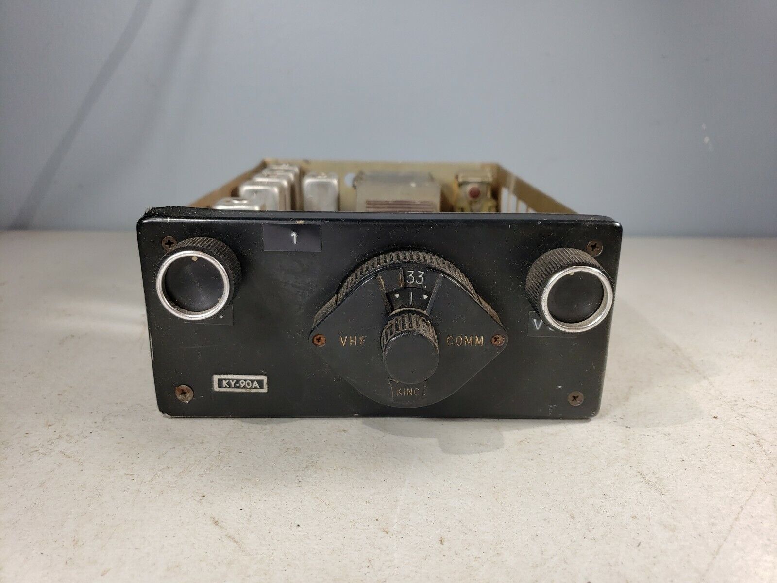 Vintage Aviation Radio KING VHF COMM KY-90A untested 1960s