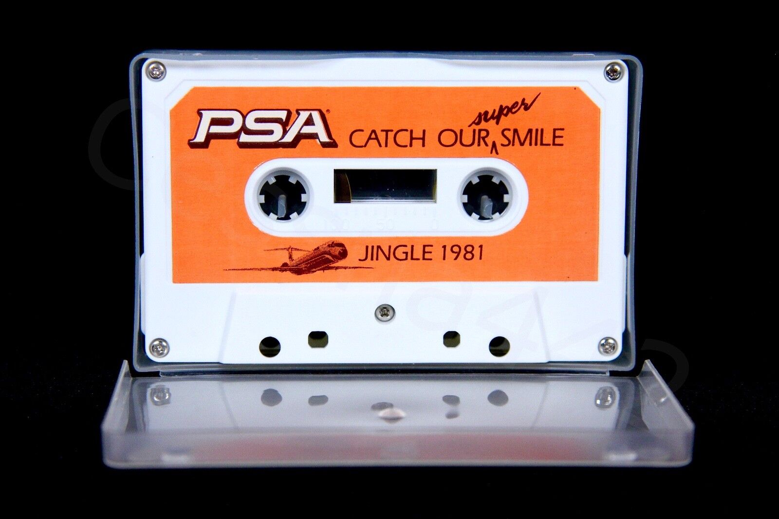 PSA Vintage Original Cassette Tape 1981 Jingle Pacific Southwest Airlines NEW