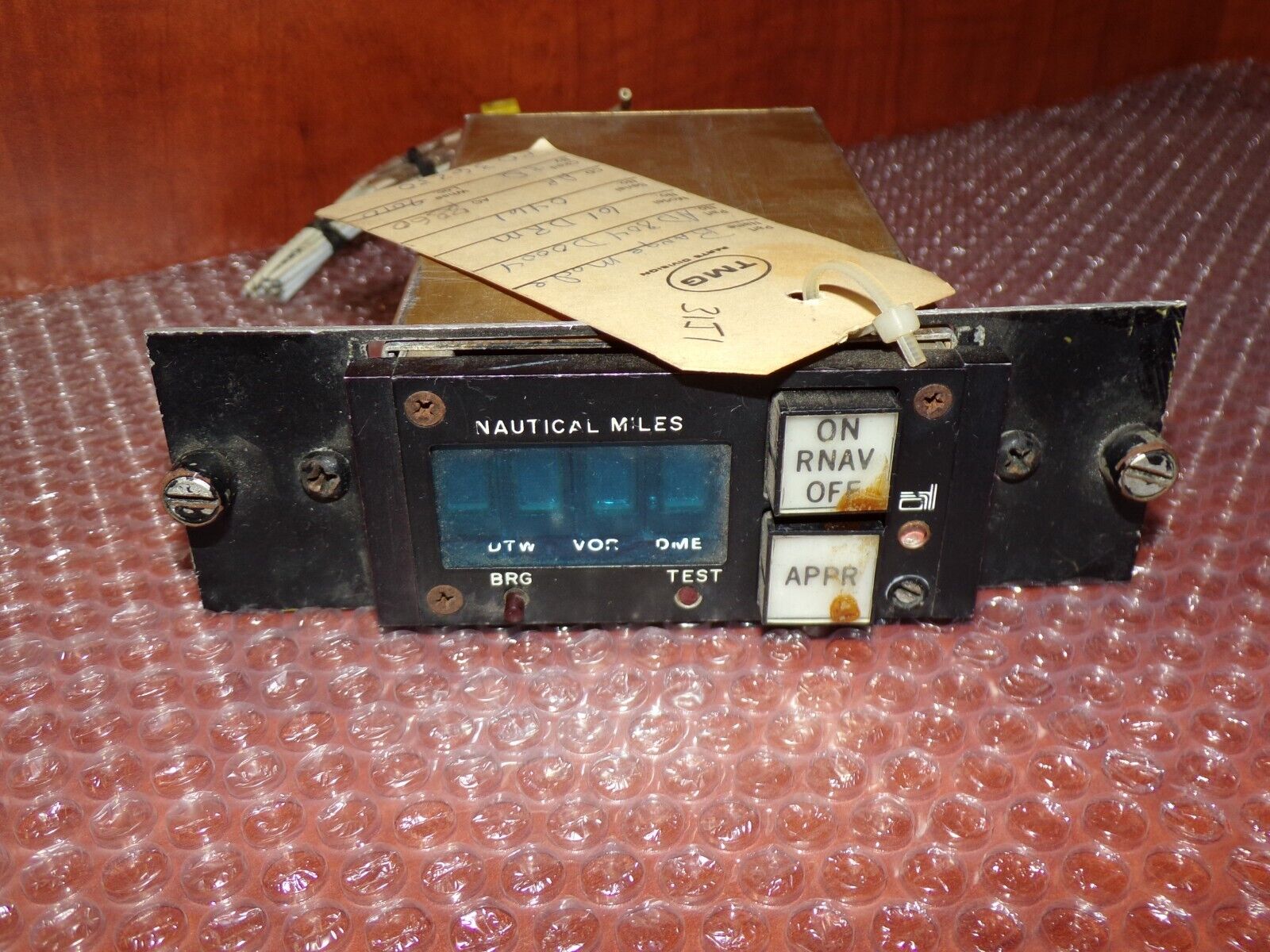 Vintage Aircraft Digital Range Mode Unit AD804D0004