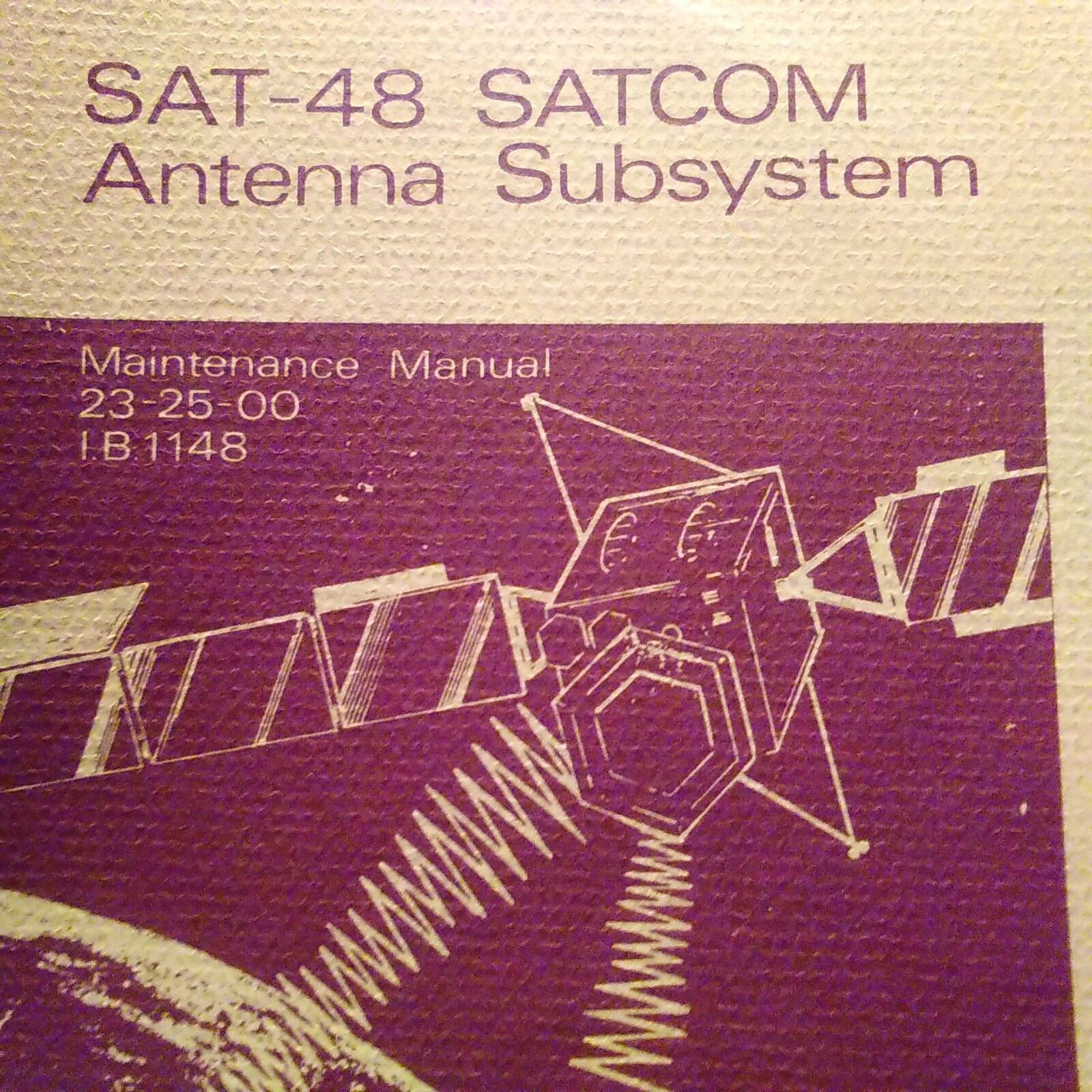 Bendix King SAT-48 SATCOM Antenna Maintenance Manual
