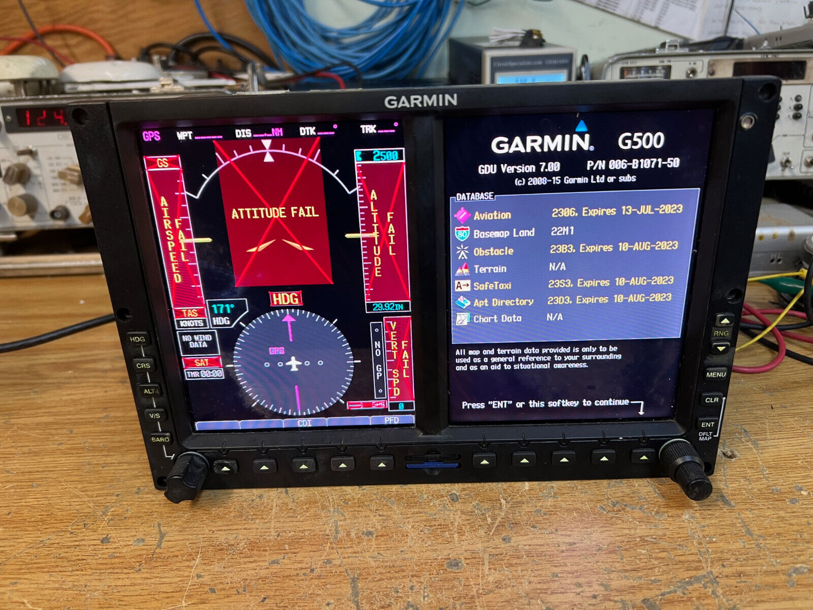 GARMIN G-500 ELECTRONIC FLIGHT DISPLAY SYSTEM