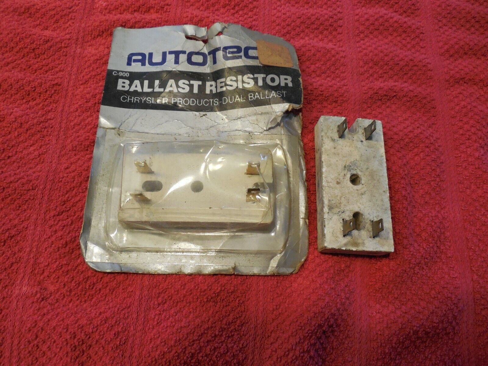 CHRYSLER BALLAST RESISTOR..1 NEW OLD STOCK 1 USED UNTESTED