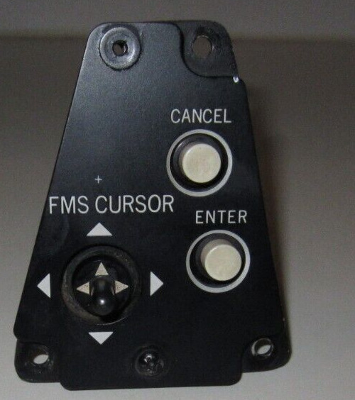 AIRCRAFT INDICATOR CONTROL FMS CURSORS GULFSTREAM JET CONTROL WITH TOGGLE