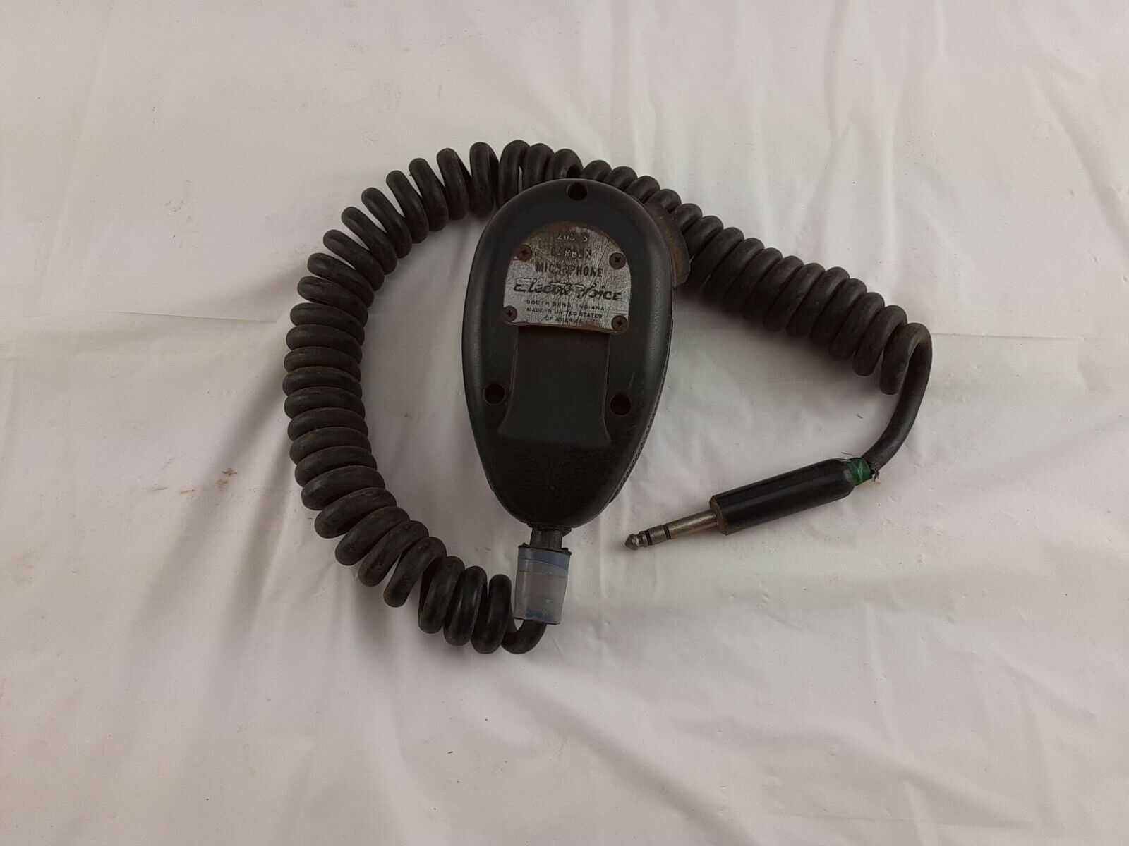 Electro-Voice 205-S Differential Pilot Microphone USA UNTESTED AS-IS