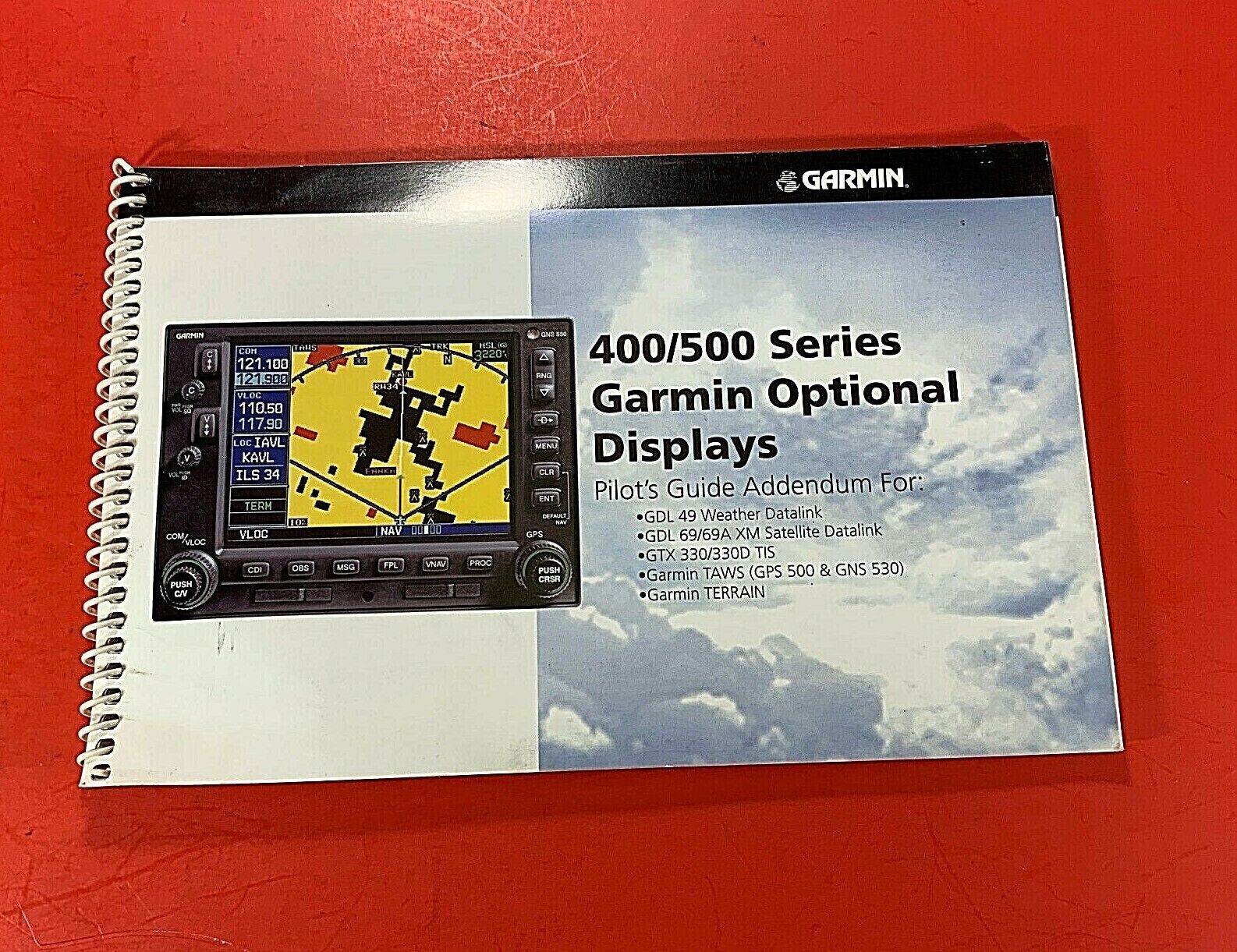 2005 Garmin 400 500 Series Optional Displays Pilot's Guide Addendum 190-00140-13
