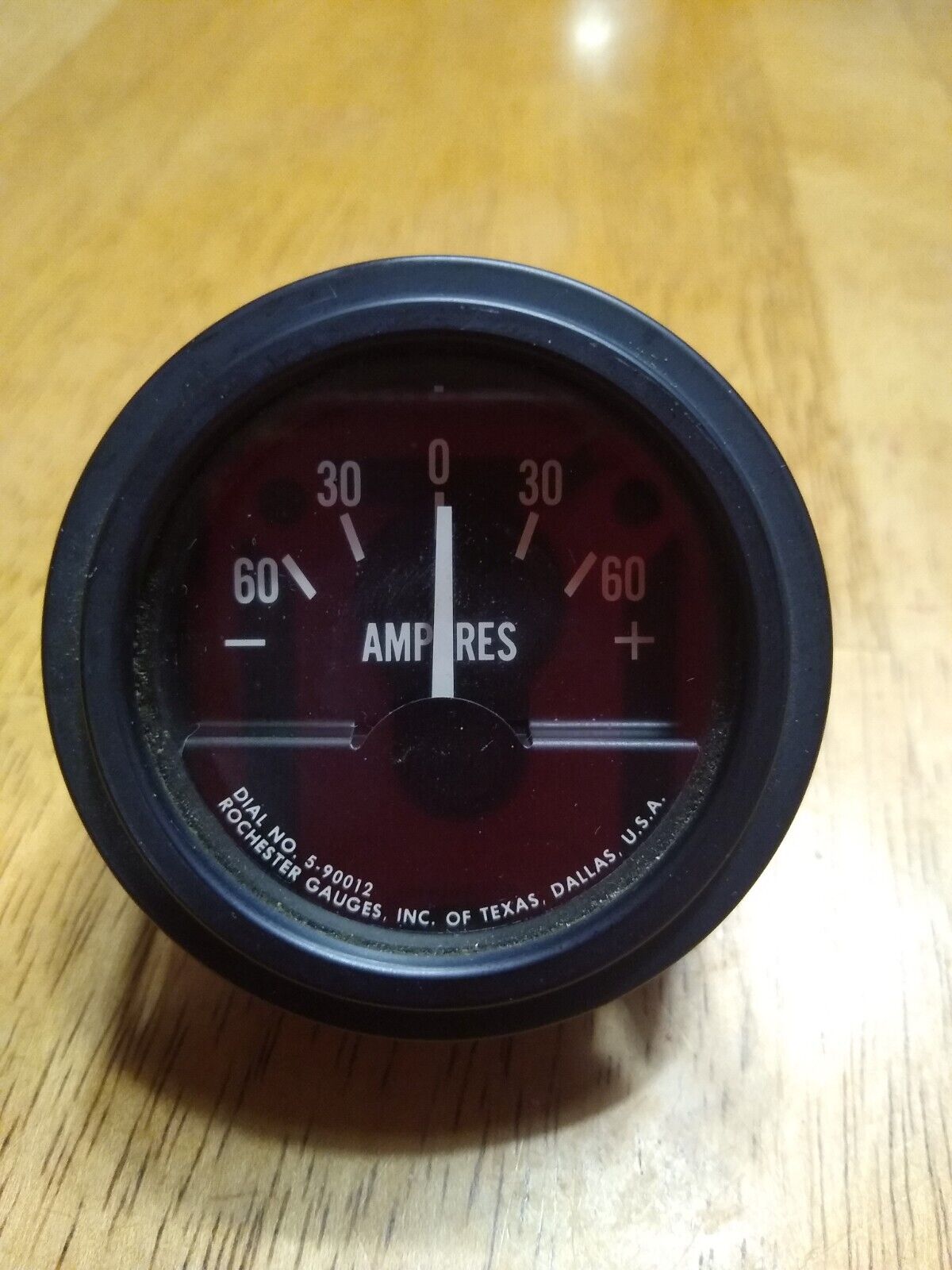 Rochester Aviation Ammeter -60/+60 Amps