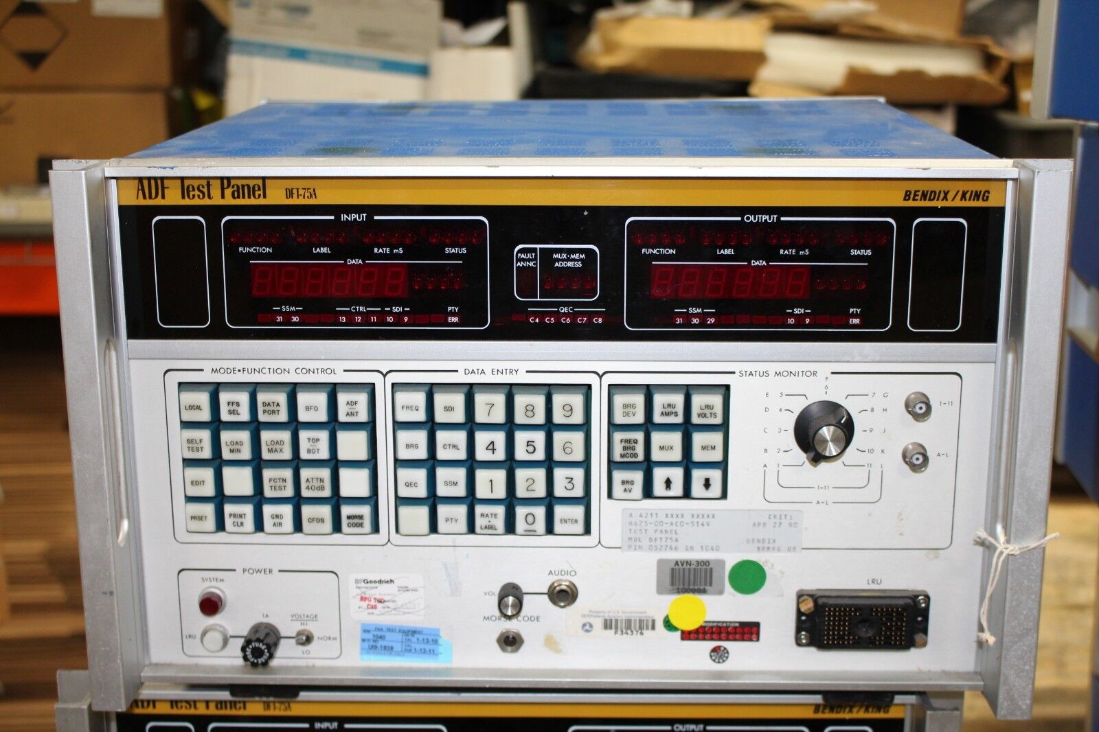 Bendix/ Kind ADF Test Panel DFT-75A NICE