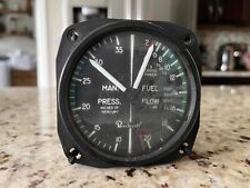 Beechcraft Manifold pressure and fuel flow gauge removed from Sierra, Part #6313 picture