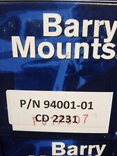 Barry Mounts - 4 New Mounts - 94011-01 Cessna Piper Mooney Commander picture