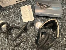 Used BOSE Aviation Headset X noise Cancelling Acoustic AHX-32-04  headset picture