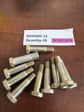 Qty-10  NAS6205-13  High Shear Bolt.    New.  DC48 D353 picture