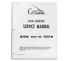 1966-1968 CESSNA 200 Series 206, 210 Service Repair Maintenance Aircraft Manual picture