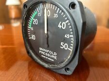 Nice Tested Piper 6748-180 AN-5770-1 Manning Manifold Pressure Indicator   PA28 picture