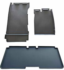 Cirrus SR22 front & Rear floor liners mats in rubber formed to fit picture