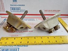 VINTAGE STEARMAN AIRCRAFT WING FUEL SUMP PAIR WITH STRAINER ORIGINAL DUSTER USA picture