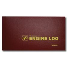 ASA Engine Log - Logbook SE-1 (Red, Softcover, 64 pages) picture