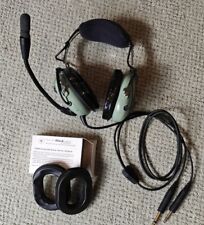 David Clark H10-13.4 General Aviation Headset w/new Ear Seals (#1) picture