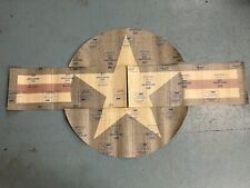 VINTAGE USAF STAR & STRIPES ROUNDEL DECAL *NS* GREAT CONDITION picture