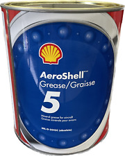 Aeroshell 5 3kg 6.6lb Can mil-G-3545C 550043619 Jan 20 Date expires Jan 26 picture