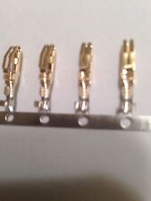 Bendix KING Molex Split Pins tray connector KMA24 KX155 Gold plated 25 pieces picture