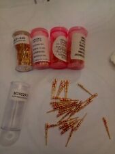 231pcs Amphenol Connector Contacts Gold PINS M39029/31-240 picture