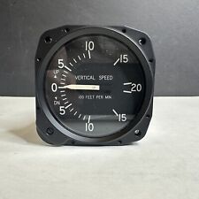 United Insruments 7000-C32 Vertical Speed Indicator Cessna C661080-0101 O/H 8130 picture