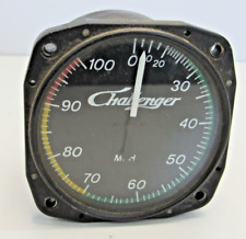 Challenger Airspeed Indicator 0-100 MPH Instrument Airplane Aircraft #GK-14 picture