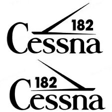 – Cessna 182 Aircraft Decals – (Set Of 2) – OEM New Oracle picture