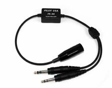 PilotUSA Low to High Impedance Converter Military to GA Aircraft Headset PA-88 picture