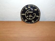 Warbird Aircraft Engine RPM Gauge Face Plate USAF Type E-32 picture