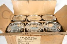 VINTAGE UNOPENED CASE of 6 Cans 150 Total AC-165 Aviation SPARK PLUG - NEW 1956  picture