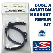 Bose X Aviation Headset Earcup Parts Yokes Bails Stirrups A10 LIFETIME WARRANTY picture