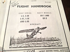 Stinson Sentinel L-5, L-5B, L-5C, L-5E, L-5G, OY-1 & OY-2 Flight Handbook picture
