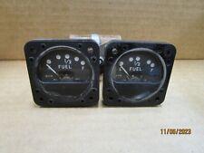 Beechcraft Dual Fuel Quantity Indicator Gauge P/N 50-384001-25 and 50-384001-29 picture