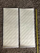 No Step Aircraft Wings Pair Of White Decals 23x9