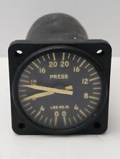 Vintage Buaer U.S. Navy 6800 C3B 44 A2 Synchro Pressure Indicator Aircraft Gauge picture