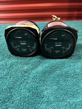 Lot of 2 Cessna C662019-0101 Engine Gauge - PARTS/REPAIR ONLY picture