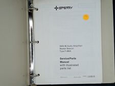 SMA90 Audio Amplifier/Beacon Marker Type F490A Service Manual picture