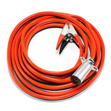 Aircraft Jumper Cable with Round 1-Pin Plug Piper Style Plug, 1 Gauge 25 Feet picture