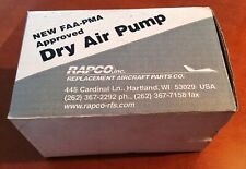 RAPCO FAA-PMA DRY AIR PUMP PART # RA215CC, NEW Aircraft Part picture