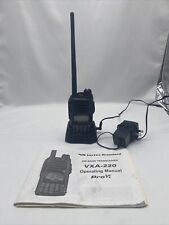 Vertex Standard Pro VI Air Band Radio Pilot Transceiver VXA-220 + Charger, Manua picture