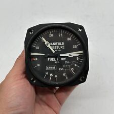 AIRCRAFT MANIFOLD PRESSURE / FUEL FLOW INDICATOR picture