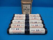 1 Lot of 10 New Old Stock BG Spark Plugs Type 417-S, Military Warbird (15070) picture