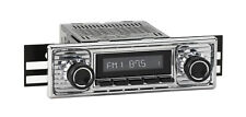 RetroRadio for 1955-65 Mercedes-Benz 190 with Chrome Faceplate BT AUX AM/FM LACB picture