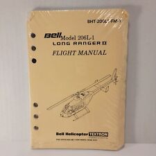 Bell model 206L-1 Long Ranger II Pilot's Flight Manual brand new sealed picture