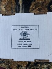 Aviation Hodges Fuel Volatility Tester picture