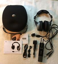 Lightspeed Zulu PFX Bluetooth Aviation Headset with complete accessories picture