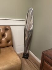 4Ft.Polished Aircraft Propeller Blade. Polished U.S. Air Force Propeller picture