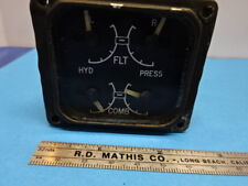AIRCRAFT PART GENERAL AERO HYD PRESSURE MULTI SYNCHRO INDICATOR AS IS #90-A-30 picture