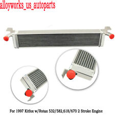 2 Rows Aluminum Radiator For 1997 Kitfox w/Rotax 532/582,618/670 2 Stroke Engine picture